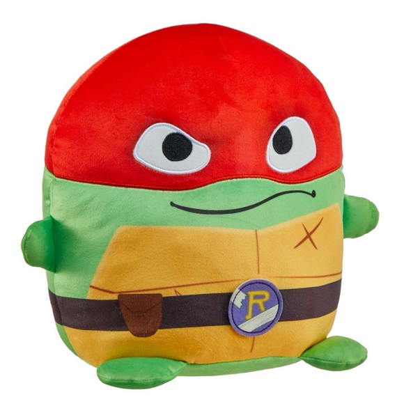 Teenage Mutant Ninja Turtles Mutant Mayhem Plush Toy Cuutopia 10” Rounded Pillow - Picture 3 of 4